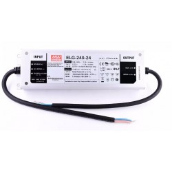 Fuente alimentación LED estanca IP67 240W 24VDC MEAN WELL