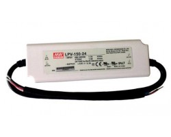 Fuente alimentación LED estanca IP67 150W 24VDC MEAN WELL