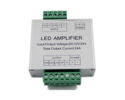 Amplificador para tira Led RGB+W 24A DC12V-24V