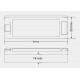 Controlador para tira LED RGB, CCT ó Monocolor 144W-288W 12V/24V