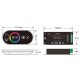 Controlador para tira LED RGB 432W 12V/24V con mando Touch Negro