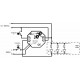 Regulador de pastilla para tira LED Monocolor 12V-48V dc 8A