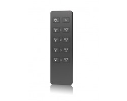 Mando RU4 para controlador tira LED Monocolor - RF 4 zonas