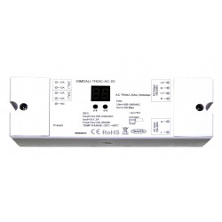 Regulador TRIAC DALI para LED 100-240V 2 canales 2 dirección 240-500W