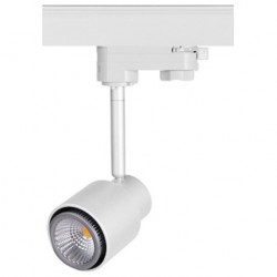 Foco Carril monofasico LED, Lámpara GU10 