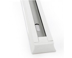 Carril monofásico 1 metro Blanco para foco LED