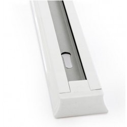 Carril monofásico 2 metros Blanco para foco LED