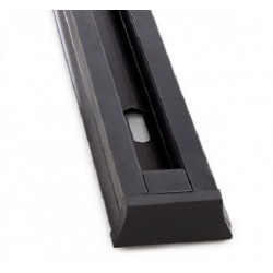 Carril monofásico 1 metro Negro para foco LED