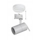 Foco Cámara de seguridad IP HD720P H.264 con ranura SD con conector Carril Trifásico Negro