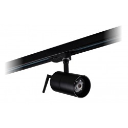 Foco Cámara de seguridad IP HD720P H.264 con ranura SD con conector Carril Trifásico Negro