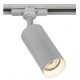 Foco Carril trifasico LED Blanco ó Negro, Lámpara GU10