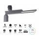 Farola Alumbrado Publico LED SMD NEMA Bridgelux 30W PRO Dimable, con Sobretensión