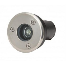 Foco LED exterior IP67 empotrar 1W