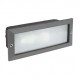 Foco LED exterior IP54 empotrar pared para E-27, Blanco, Gris o Negro