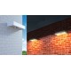 Aplique LED Solar exterior IP65 superficie pared 6W 800Lm Blanco