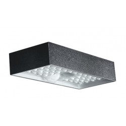 Aplique LED Solar exterior IP65 superficie pared 6W 800Lm Negro