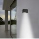 Aplique LED exterior IP44 superficie pared Q 2xGU10