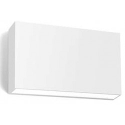 Aplique LED exterior IP65 superficie pared R 7W 500Lm Blanco