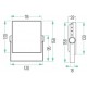 Foco LED exterior SLIM PLANO 20W IP65 SMD 