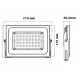 Foco Proyector LED exterior Slim NEOLINE STAR 50W IP65 SMD Blanco
