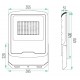 Foco LED exterior PRO P62N 200W IP65
