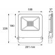 Foco LED exterior PRO P62 50W IP65