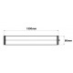 Pantalla estanca Redonda Opal LED IP67 de 1500mm 60W