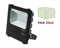 Foco LED exterior SLIM PRO 30W IP65 SMD M20