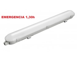 Pantalla estanca IP65 PC compacta LED de 1200mm 36W 3620Lm Emergencia