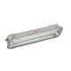 Pantalla estanca INOX para 1 tubo LED de 600mm, conexión 1 lado
