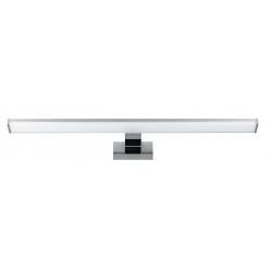 Aplique Baño cromado 78cm 15w Luz Blanca Fría IP44, para paerd