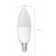 Lámpara LED Vela Opal E14 9W