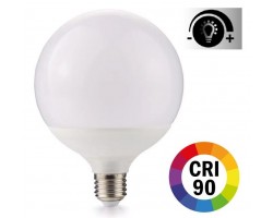Lámpara LED Globo 120mm E27 15W CRI90 Regulable