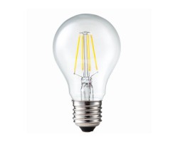 Lámpara LED Standard Clara E27 4W Filamento