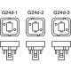 Lámpara LED PL G24 1100LM 12W Blanco Frío, caja 5 ud x 11,20€