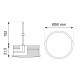 Módulo LED ES50 Mini 50x21,5mm 6,1W 120º IP54
