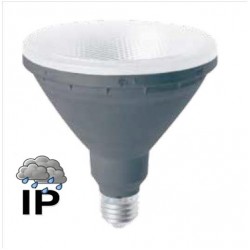 Lámpara LED PAR38 E27 15W 230V Blanco Cálido IP65
