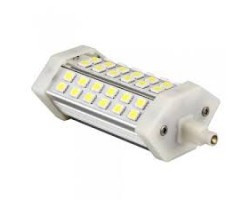 Lámpara LED R7s 118mm 230V 10W Blanco Frío