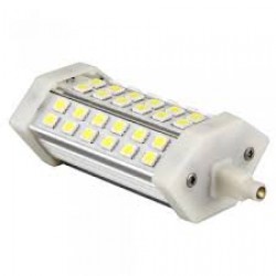 Lámpara LED R7s 118mm 230V 10W Blanco Frío