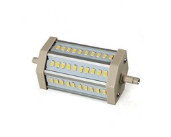 Lámpara LED R7s 135mm 230V 12W  Blanco Cálido