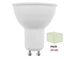 Lámpara LED GU10 SMD 7W 110º, Caja de 10 ud x 2,60€/ud