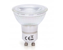 Lámpara LED GU10 COB Cristal 7W 38º Retro