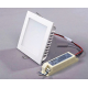 Downlight LED Cuadraro Samsung 25W, Corte 145x145mm. para Techos Lamas