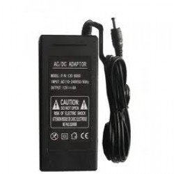 Fuente alimentación LED interior 60W 12VDC con cable y conector