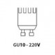 Lámpara LED GU10 SMD 7W 110º, Caja de 10 ud x 2,60€/ud