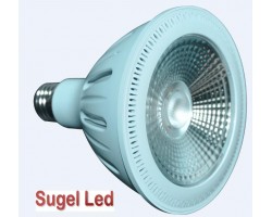 Lámpara LED PAR38 COB E27 16,5W 230V Blanco Cálido