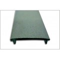 Difusor Tapa Ciega Gris para perfil aluminio anodizado Certificado, DC5, tira 2 mts.