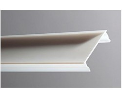 Difusor Opal para perfil aluminio Slim PS1507, PE2107, tira 2 mts.