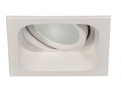 Foco Downlight LED Cuadrado Blanco empotrar 90x90mm 6W
